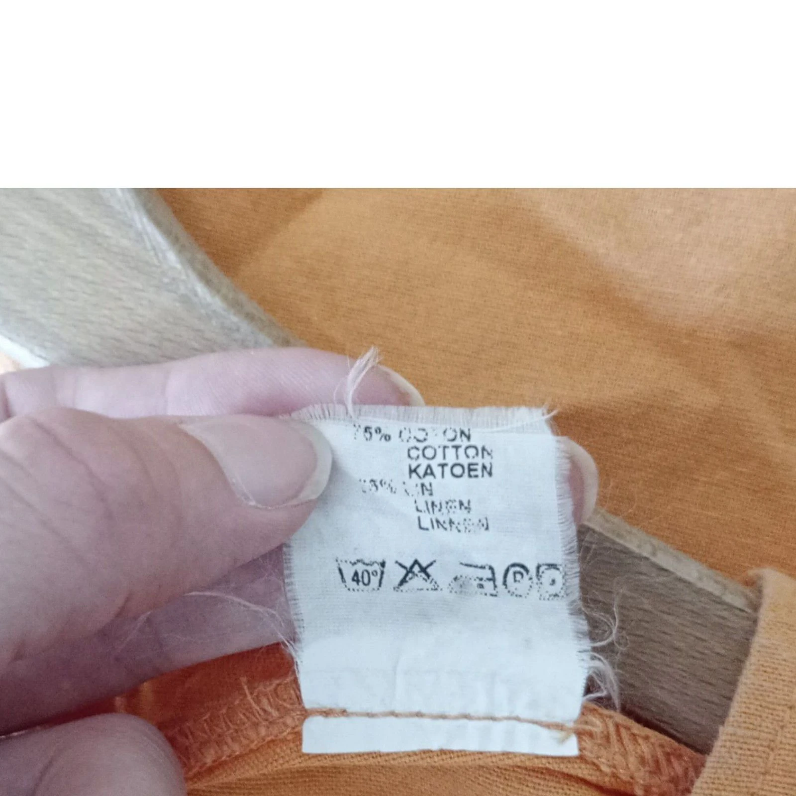 vestido largo naranja talla 36 en muy buen estado – photo 10